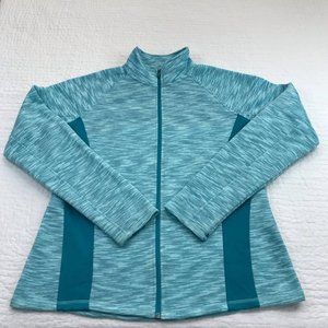 TEK Gear Full Zip Athletic Performance Jacket Women’s XL Thumb holes in sleeves